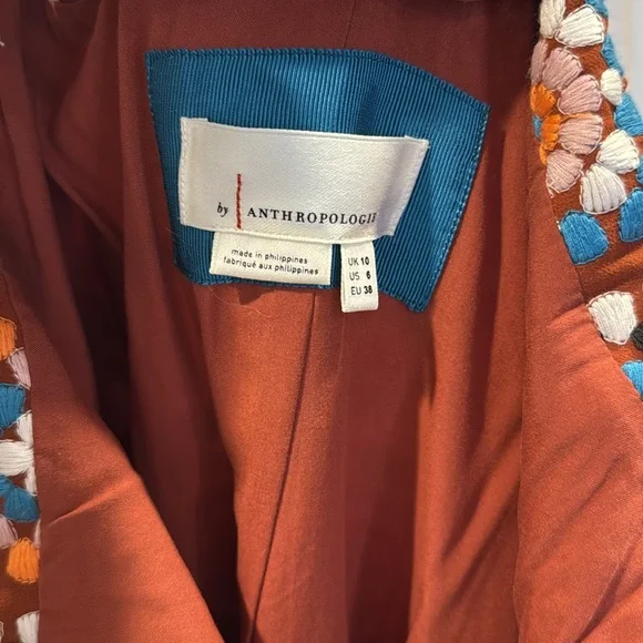 Anthropologie, US Size 6, patterned skirt - Picture 4 of 4